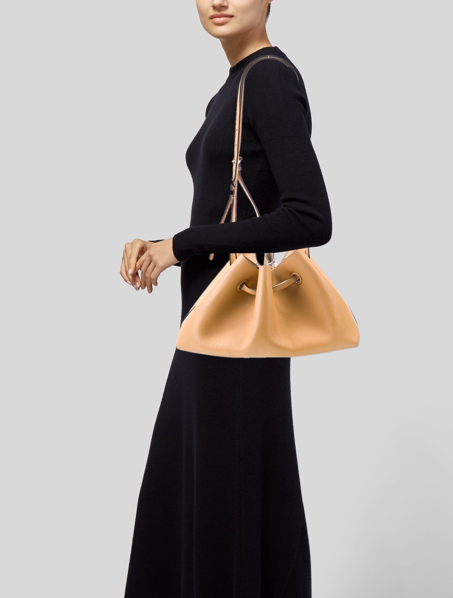 Michael Kors Collection Leather Shoulder Bag