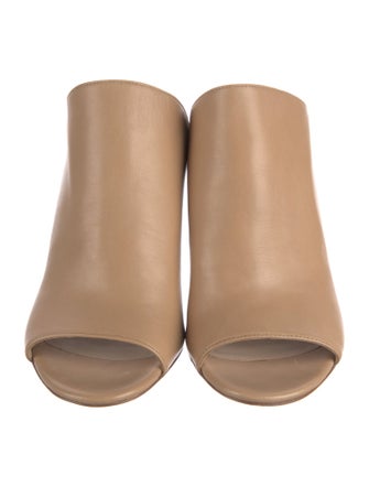 Michael Kors Collection Leather Slides