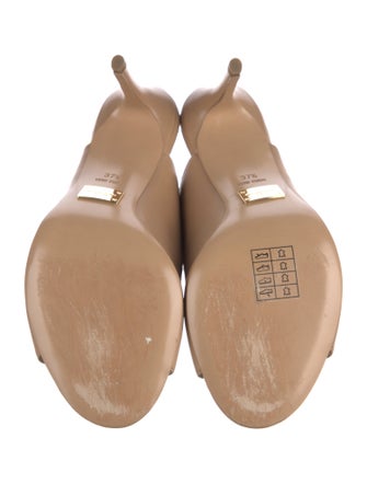 Michael Kors Collection Leather Slides