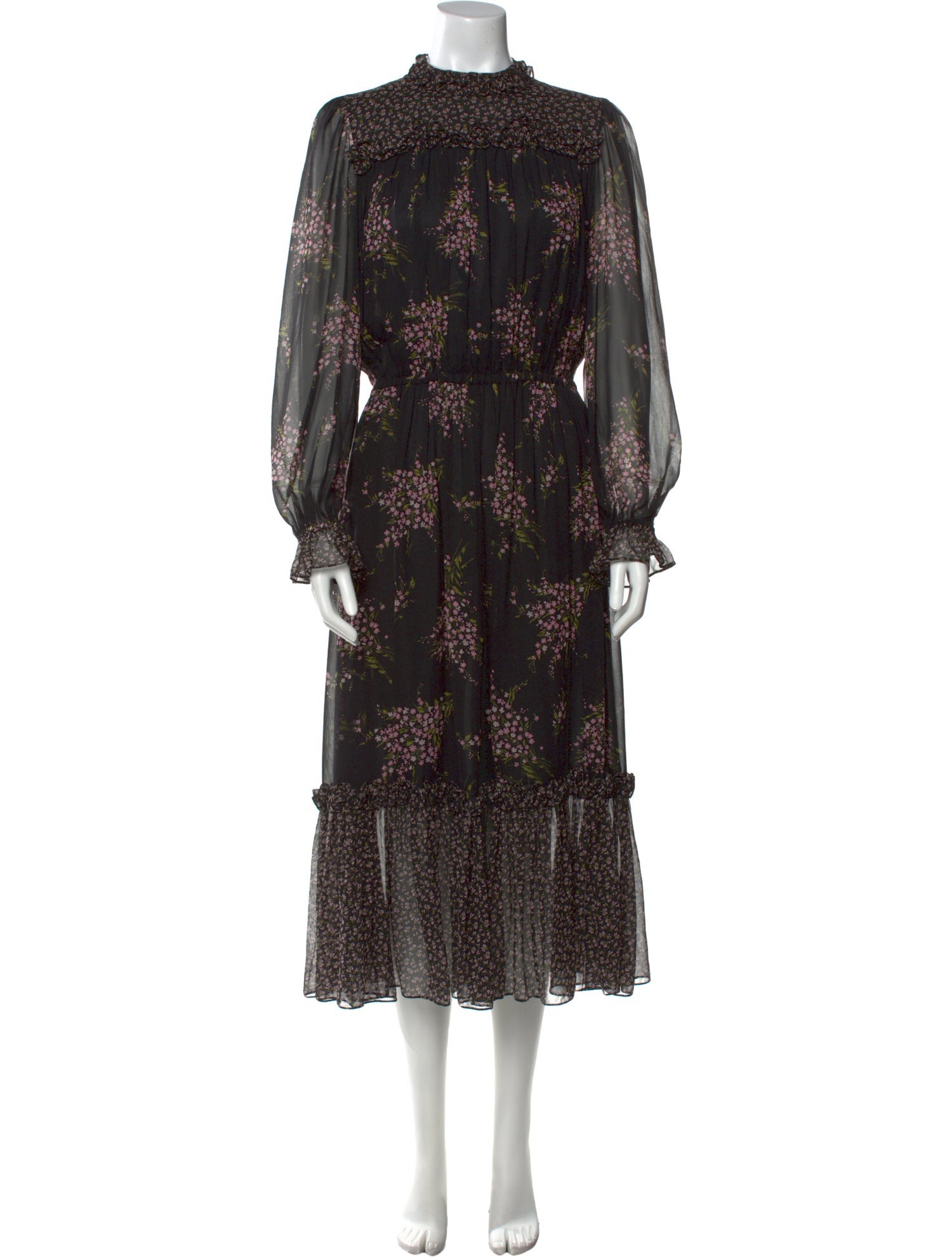 Michael Kors Collection Silk Long Dress