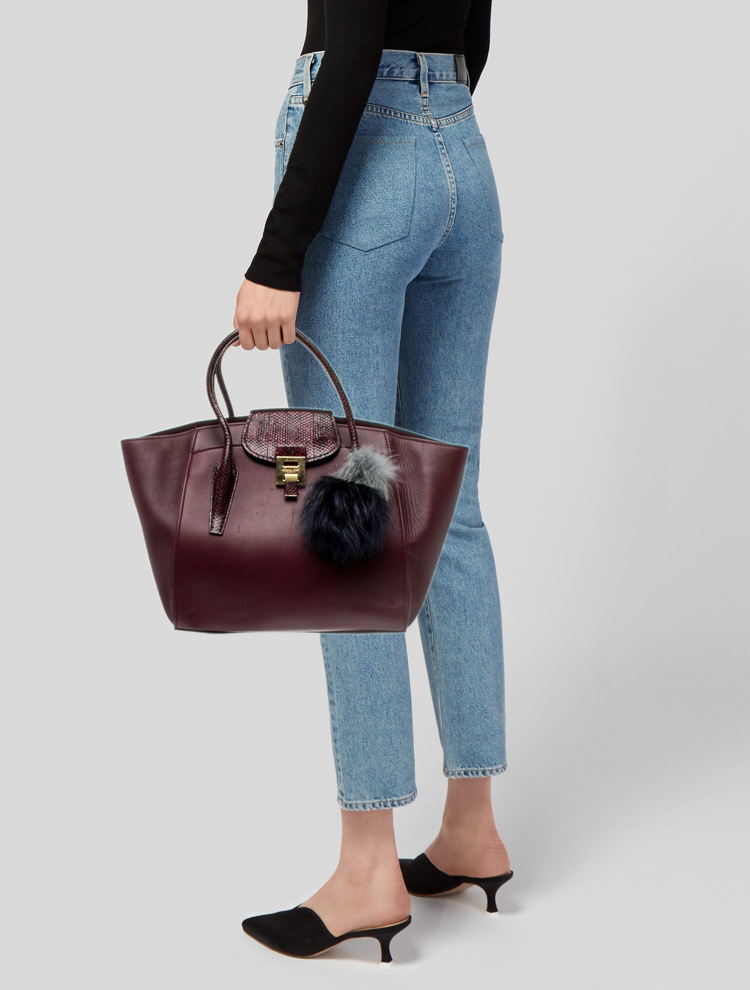 Michael Kors Collection Leather Tote