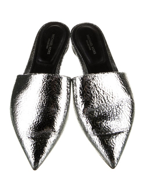 Michael Kors Collection Leather Mules