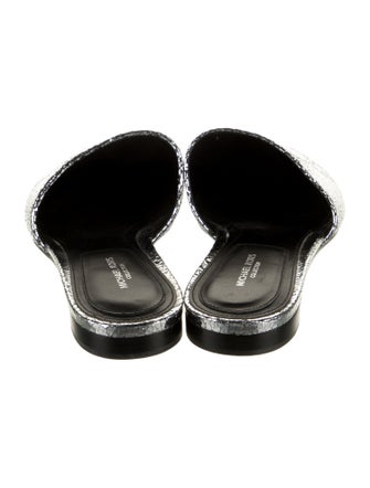 Michael Kors Collection Leather Mules