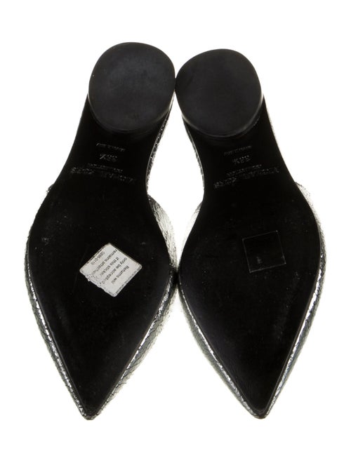 Michael Kors Collection Leather Mules