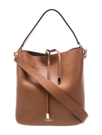 Michael Kors Collection Leather Bucket Bag