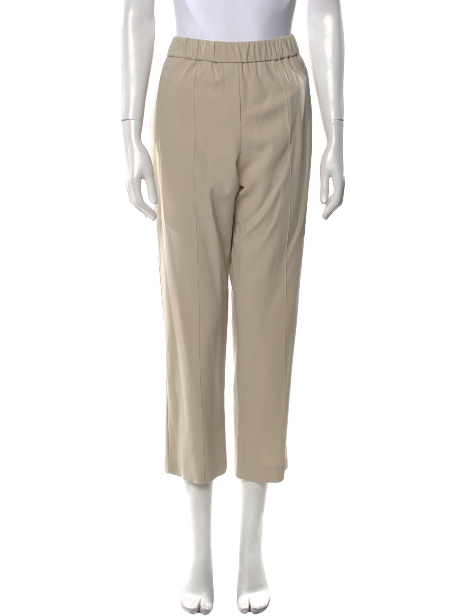 Michael Kors Collection Virgin Wool Straight Leg Pants