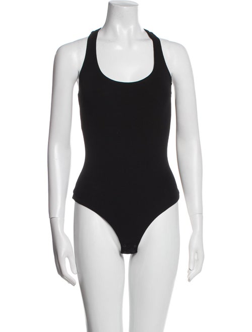 Michael Kors Collection Scoop Neck Sleeveless Bodysuit