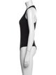 Michael Kors Collection Scoop Neck Sleeveless Bodysuit