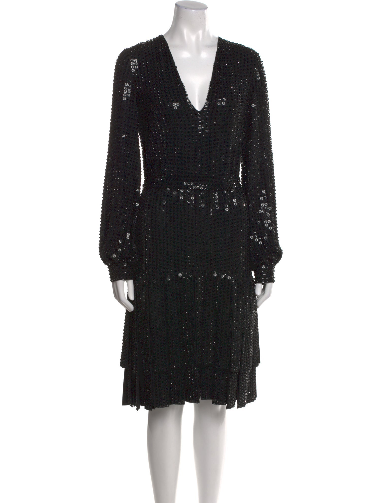 Michael Kors Collection Silk Knee-Length Dress w/ Tags