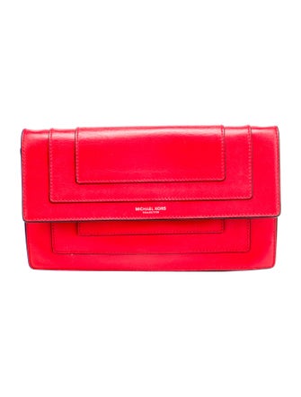 Michael Kors Collection Leather Clutch
