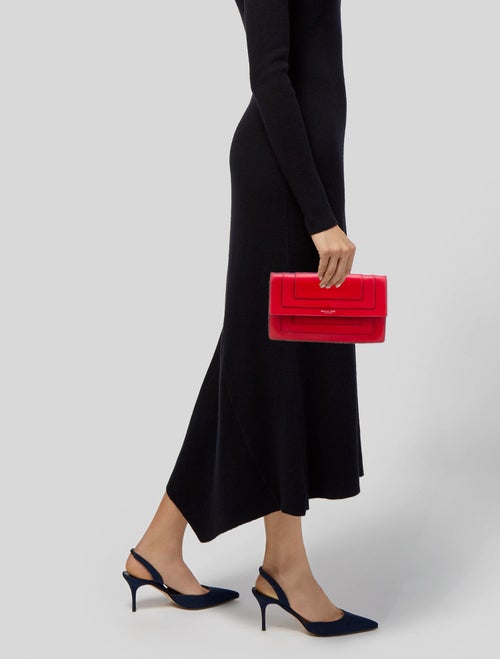 Michael Kors Collection Leather Clutch