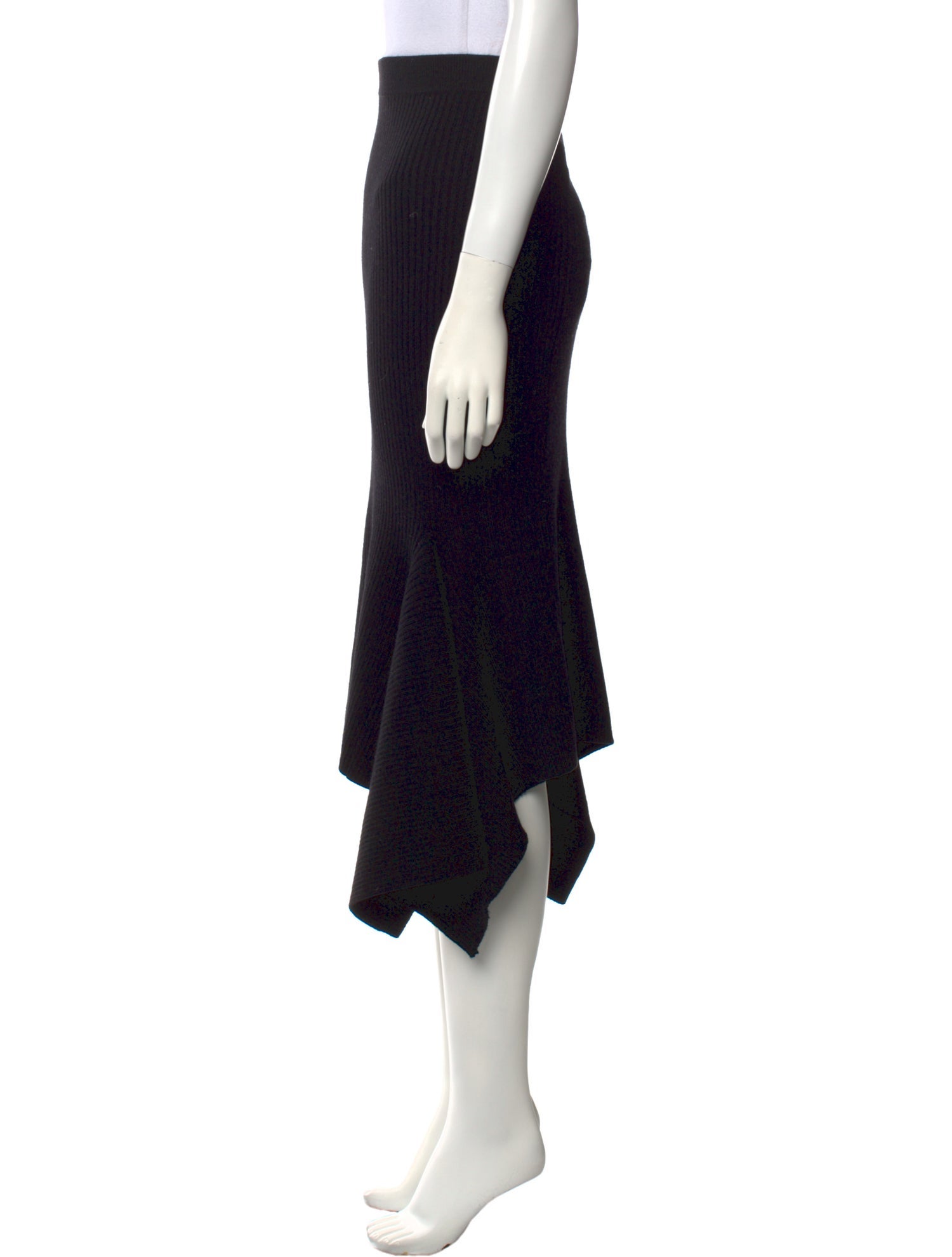 Michael Kors Collection Wool Knee-Length Skirt