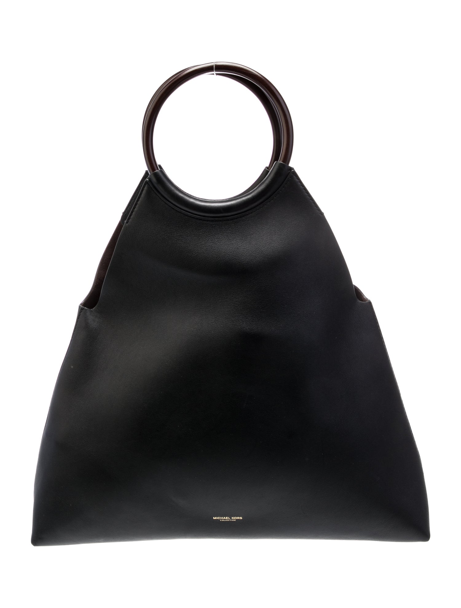 Michael Kors Collection Leather Top Handle Bag