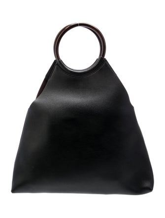 Michael Kors Collection Leather Top Handle Bag