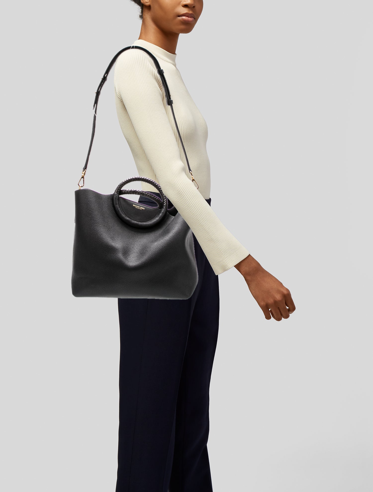 Michael Kors Collection Leather Crossbody Bag