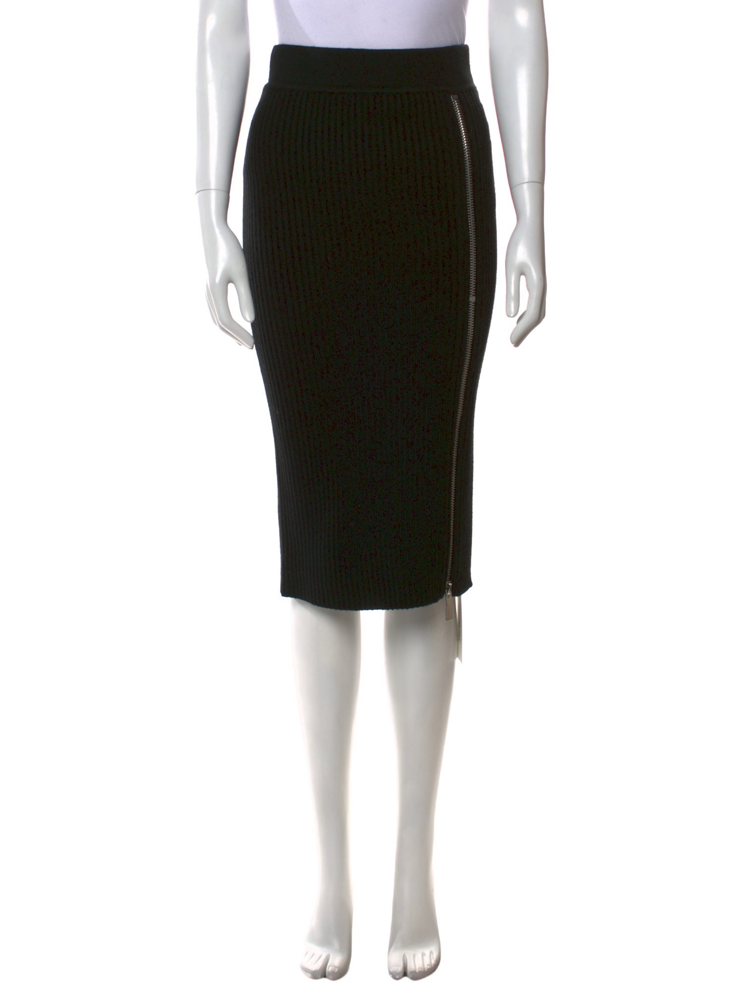 Michael Kors Collection Merino Wool Knee-Length Skirt