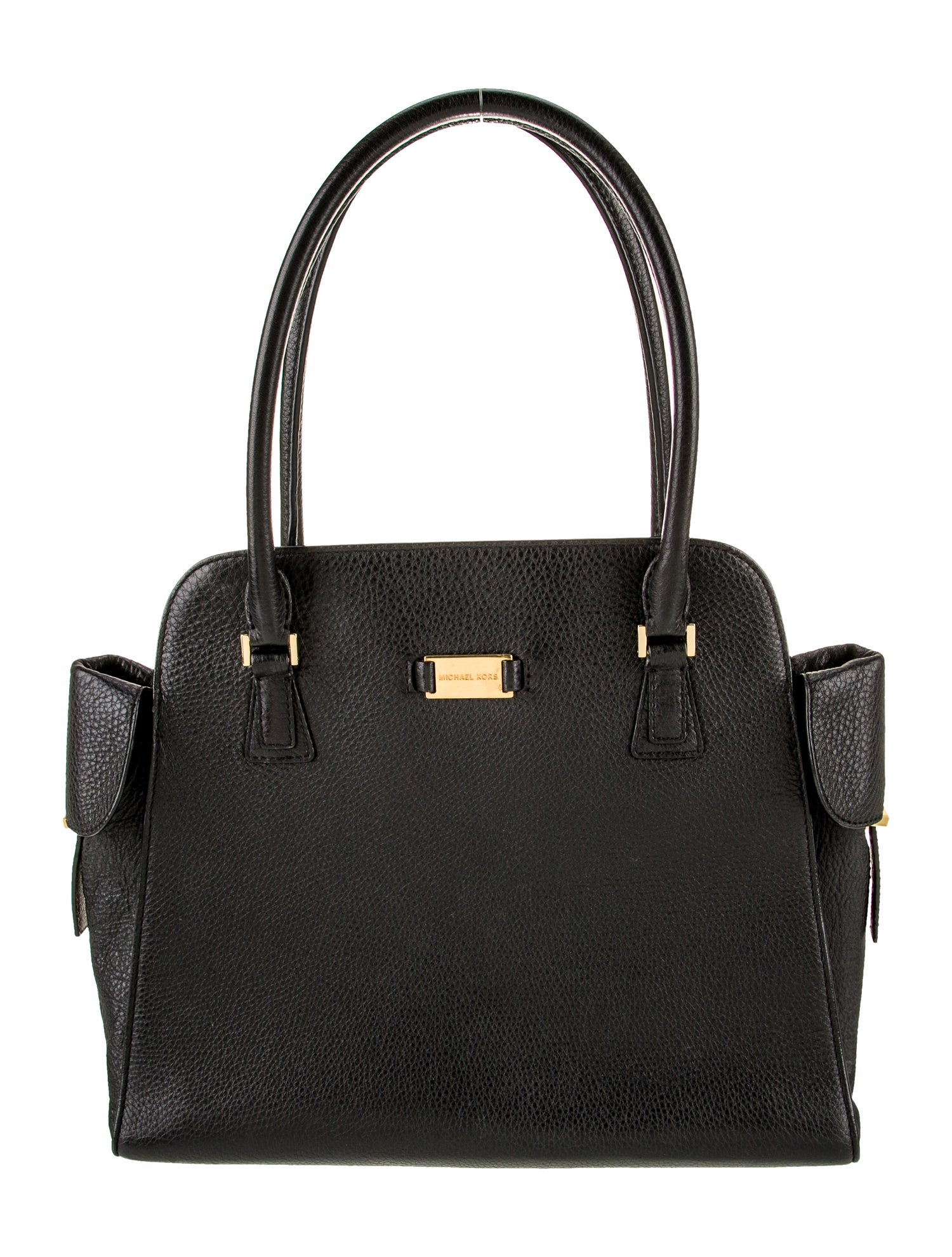 Michael Kors Collection Leather Top Handle Bag