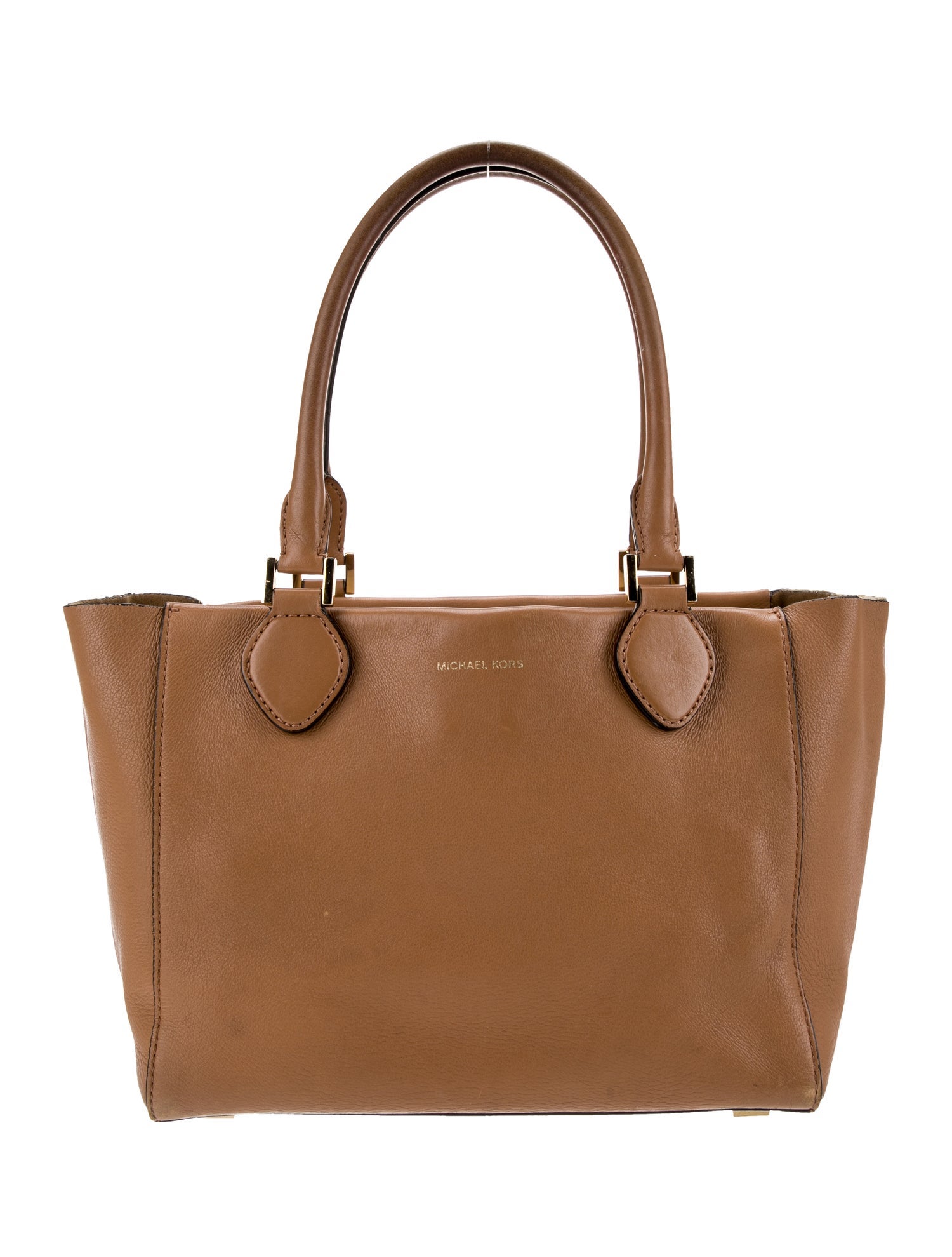 Michael Kors Collection Leather Top Handle Bag