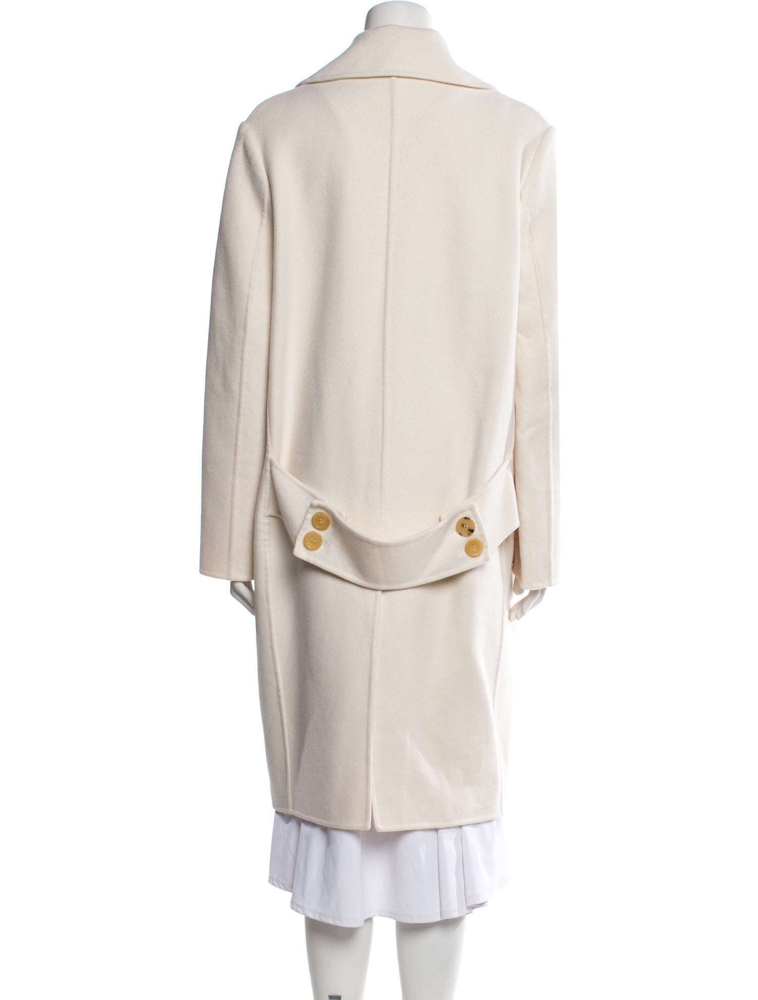 Michael Kors Collection Virgin Wool Trench Coat