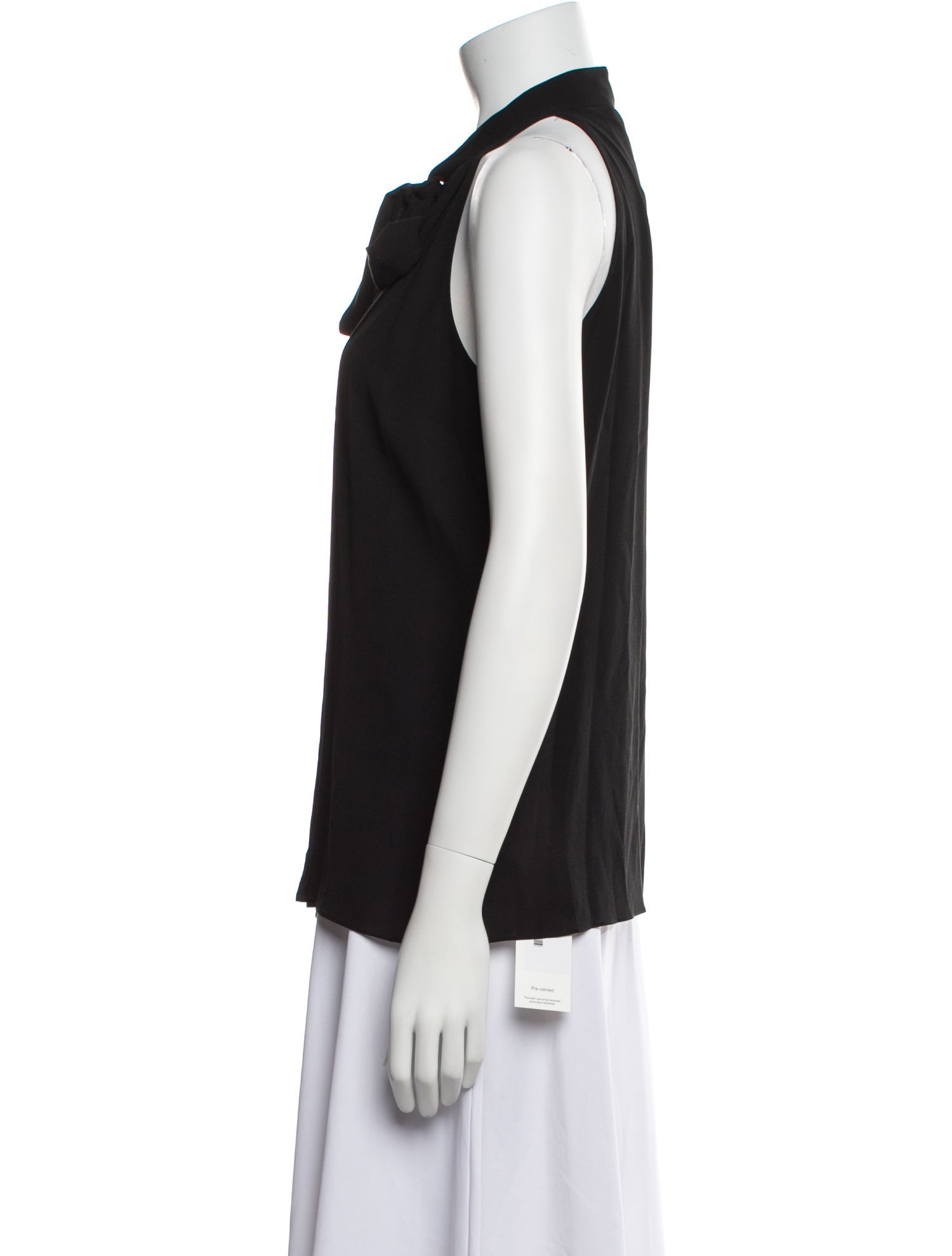 Michael Kors Collection Silk Halterneck Blouse