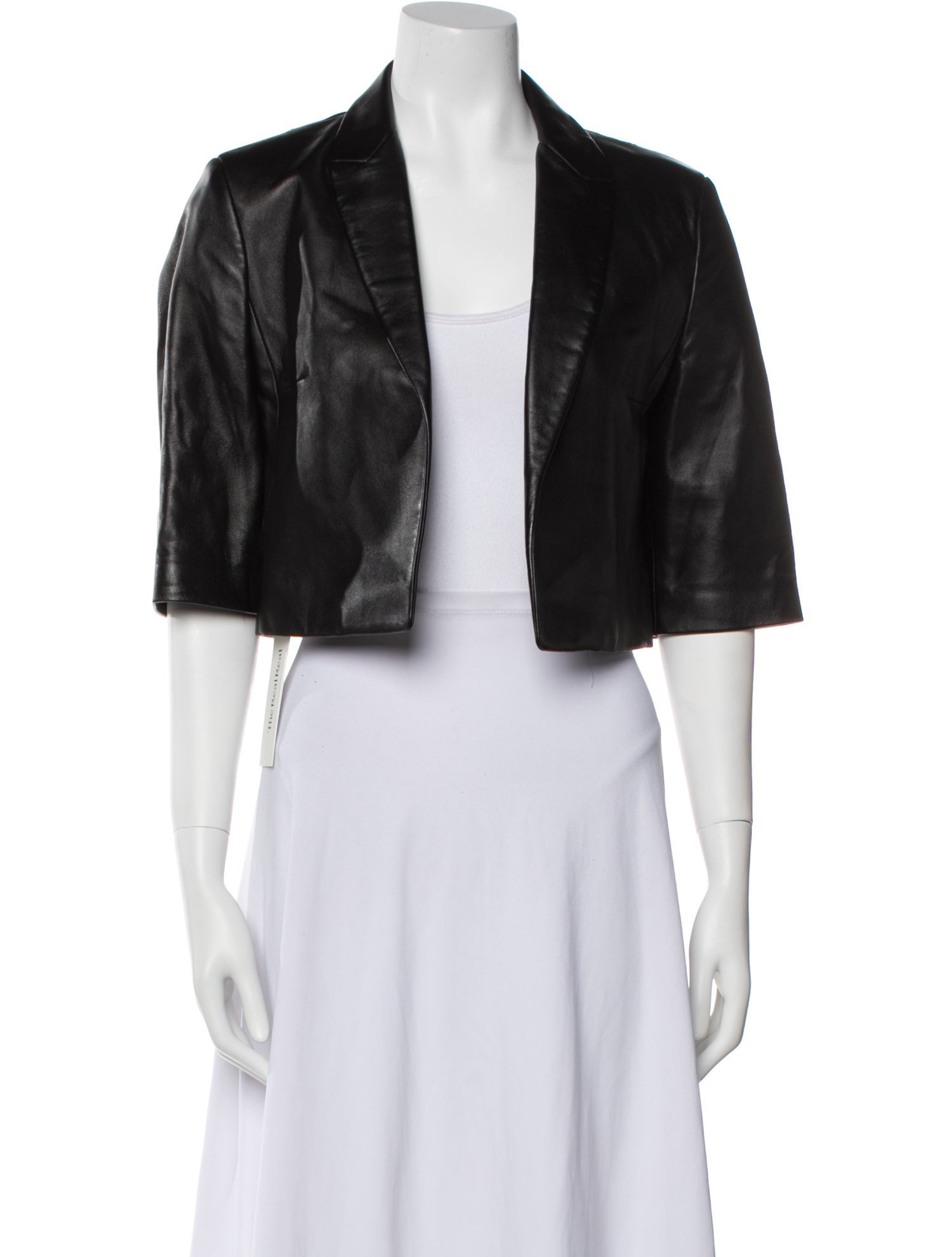 Michael Kors Collection Leather Bolero w/ Tags