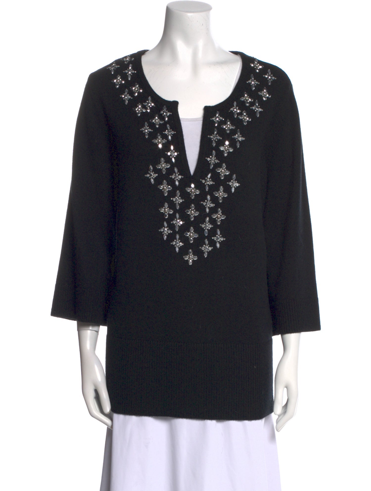 Michael Kors Collection Cashmere V-Neck Sweater