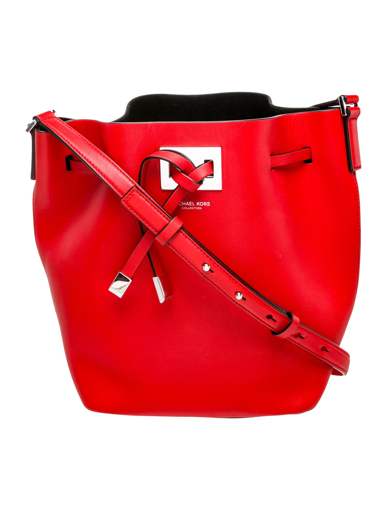 Michael Kors Collection Leather Bucket Bag