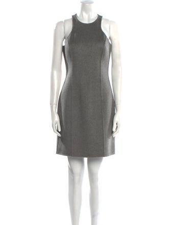 Michael Kors Collection Virgin Wool Mini Dress