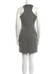 Michael Kors Collection Virgin Wool Mini Dress