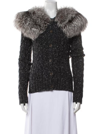 Michael Kors Collection Cashmere Fur Jacket