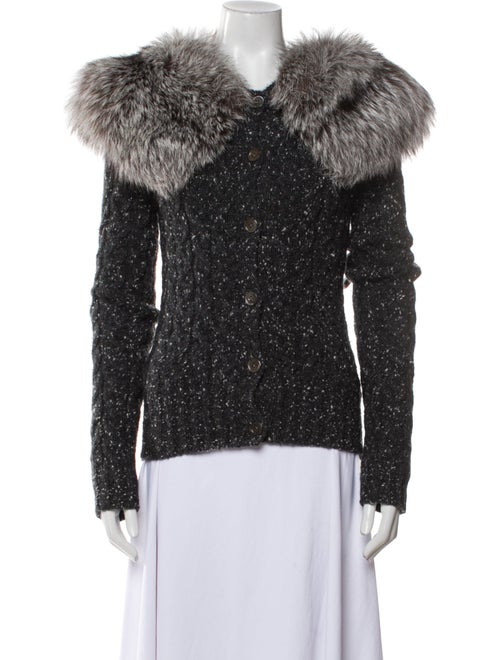 Michael Kors Collection Cashmere Fur Jacket