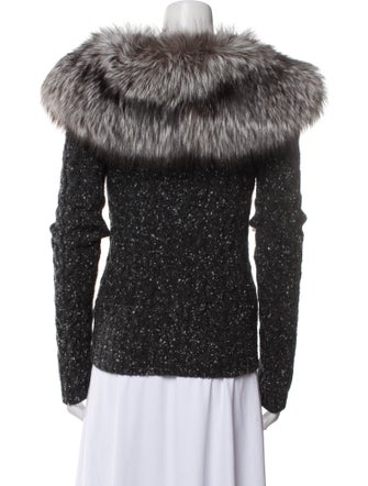 Michael Kors Collection Cashmere Fur Jacket