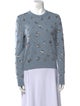 Michael Kors Collection Cashmere Printed Sweater