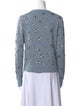 Michael Kors Collection Cashmere Printed Sweater