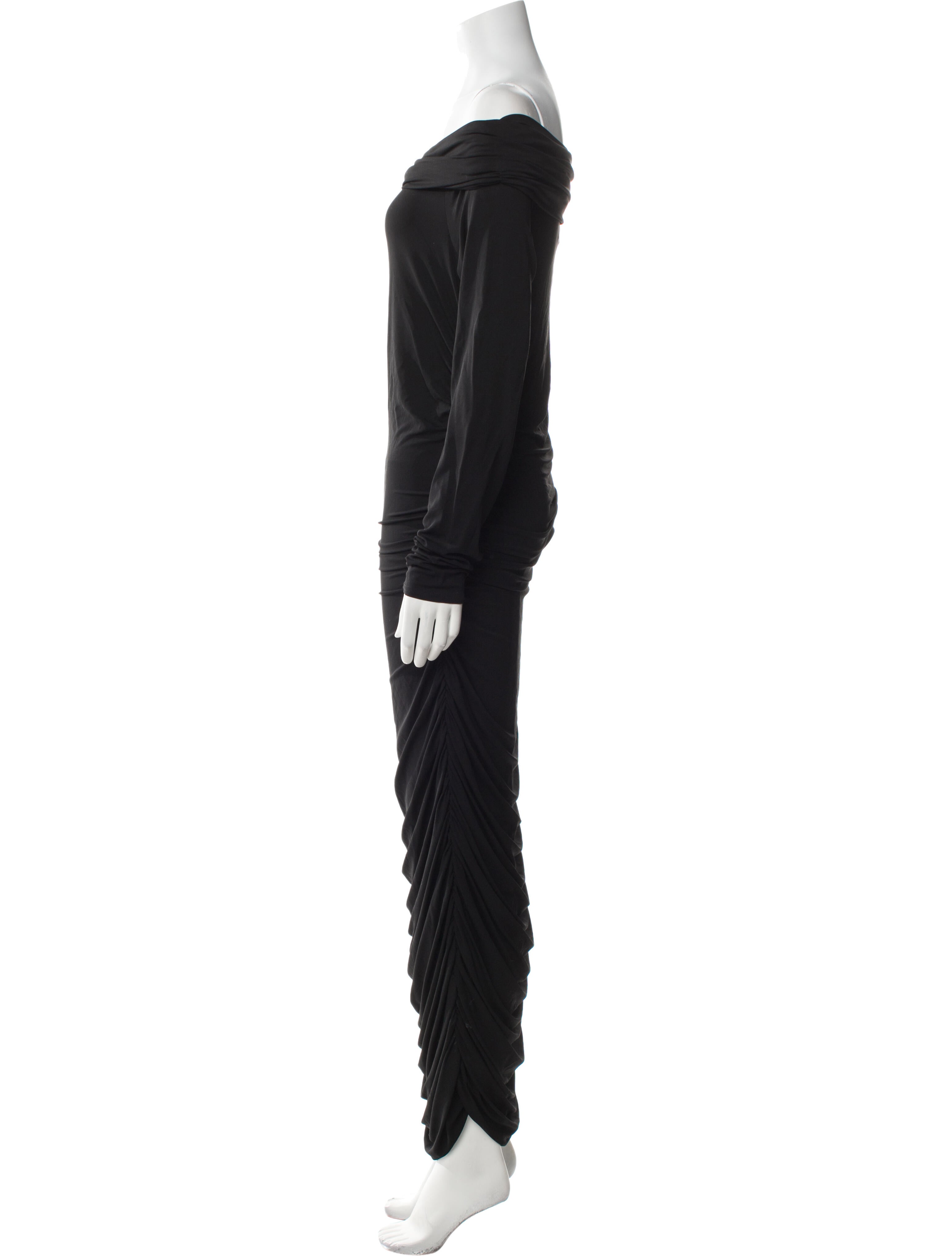 Michael Kors Collection Off-The-Shoulder Long Dress