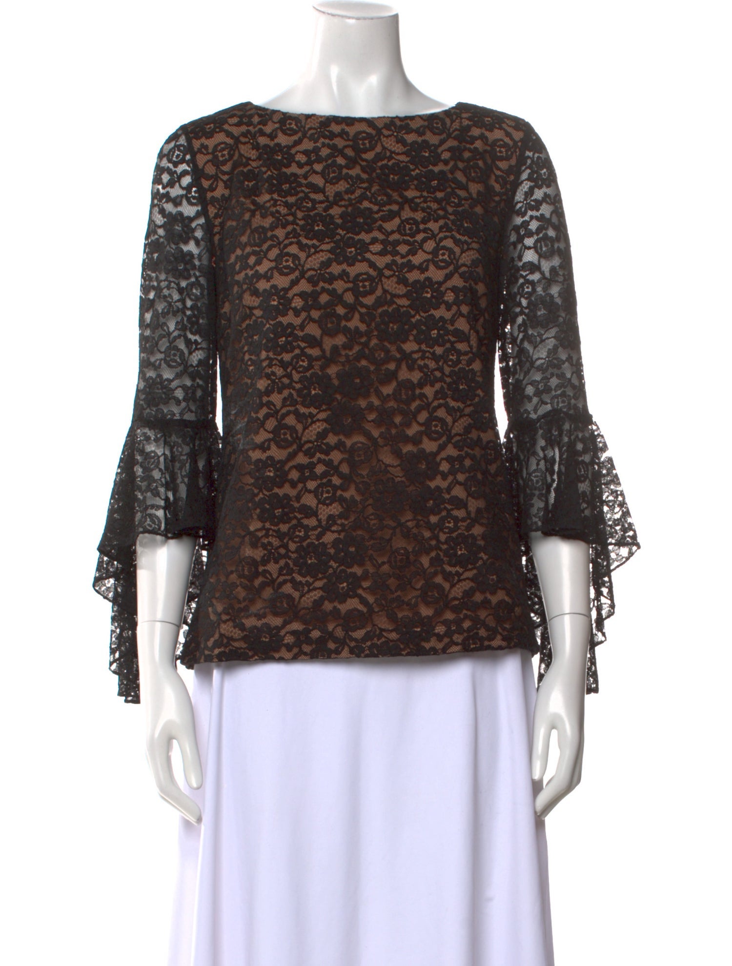 Michael Kors Collection Wool Lace Pattern Top w/ Tags