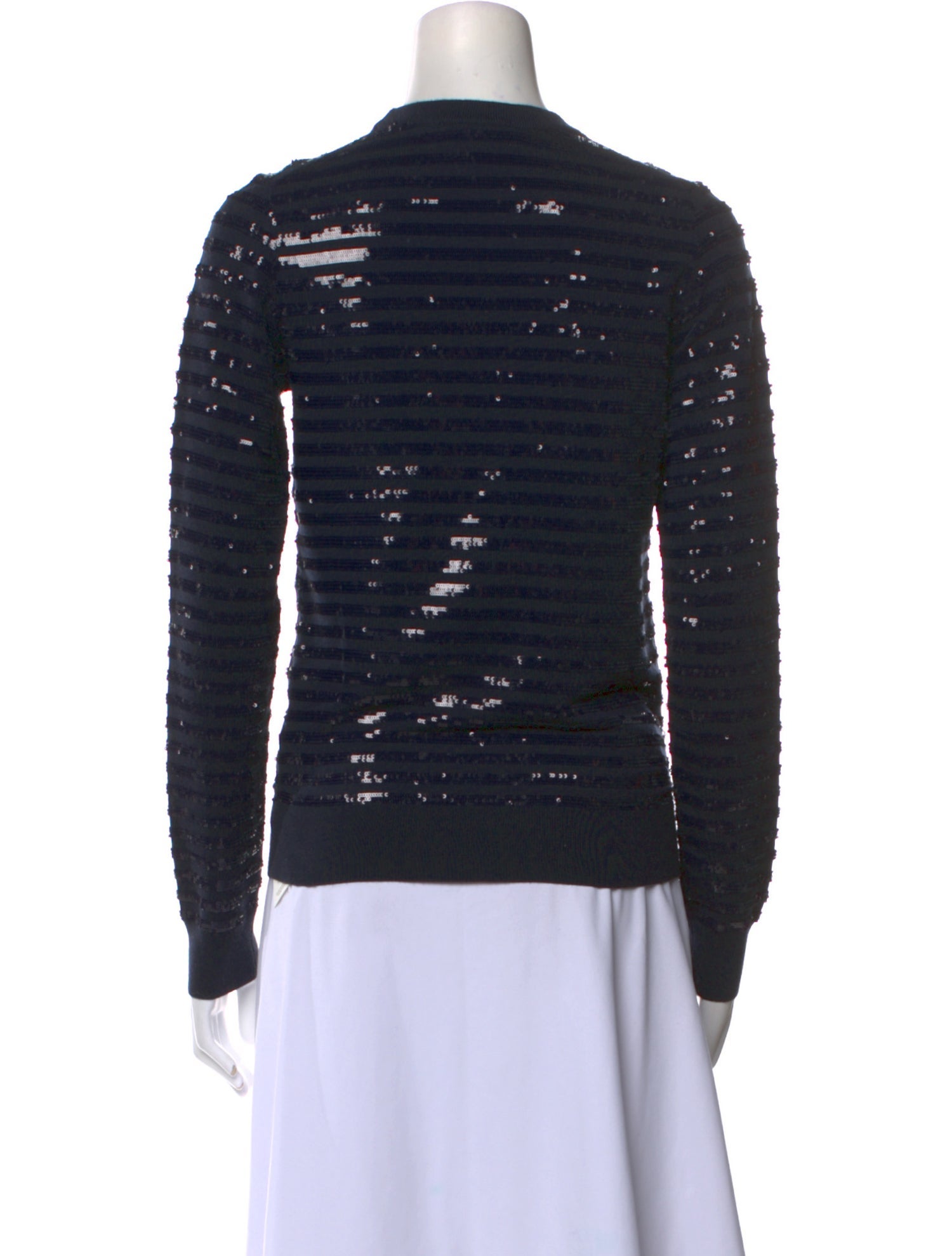 Michael Kors Collection Merino Wool Crew Neck Sweater