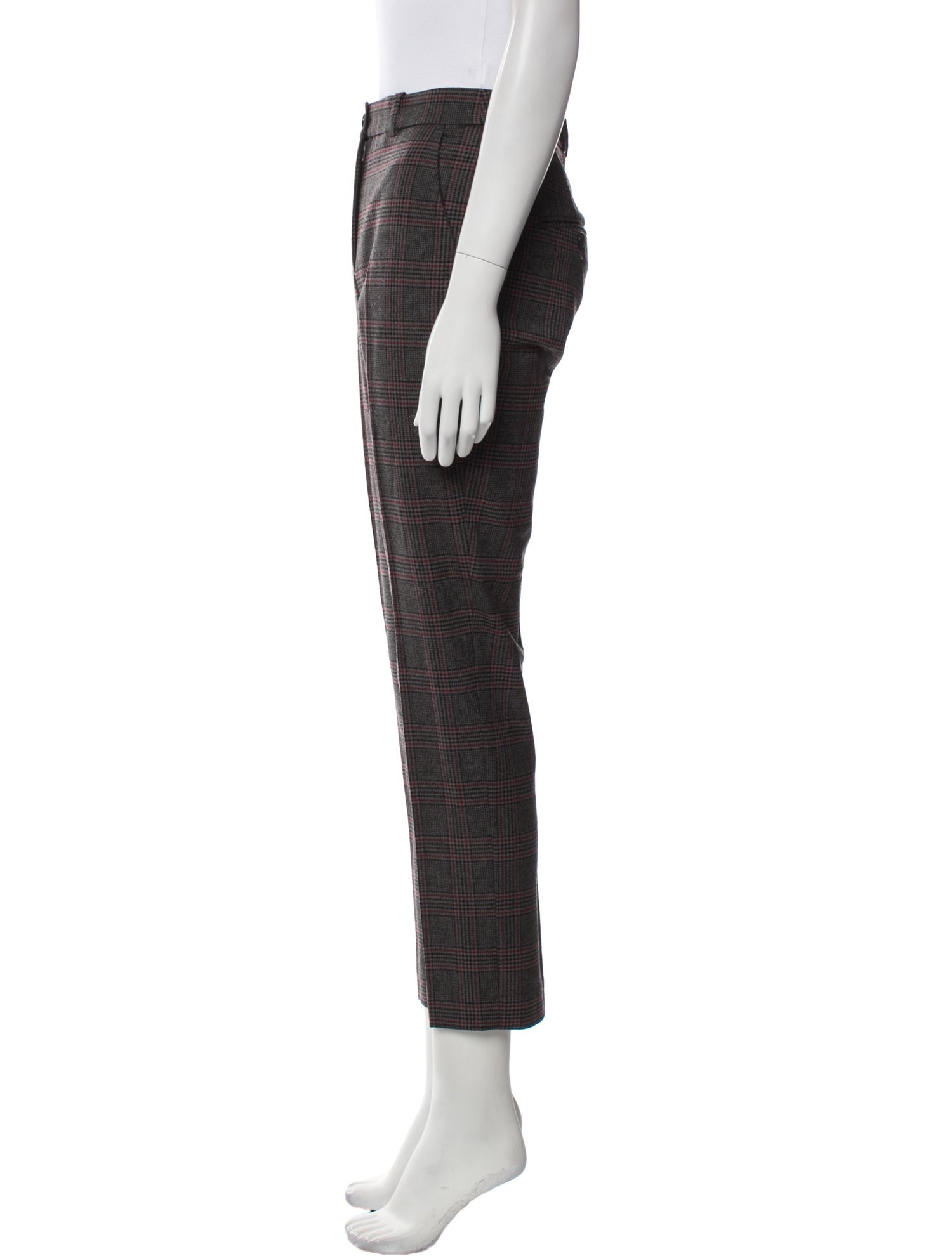 Michael Kors Collection Virgin Wool Skinny Leg Pants
