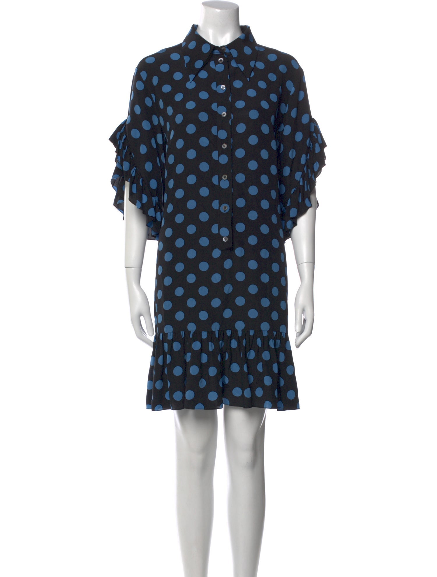 Michael Kors Collection Silk Mini Dress