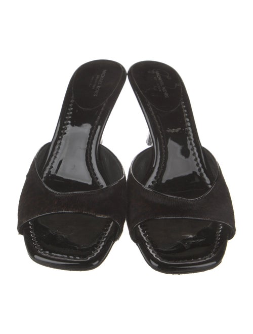 Michael Kors Collection Ponyhair Slides