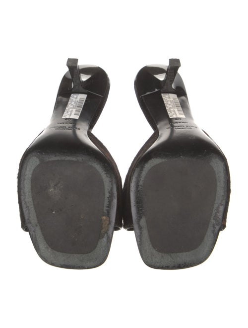 Michael Kors Collection Ponyhair Slides