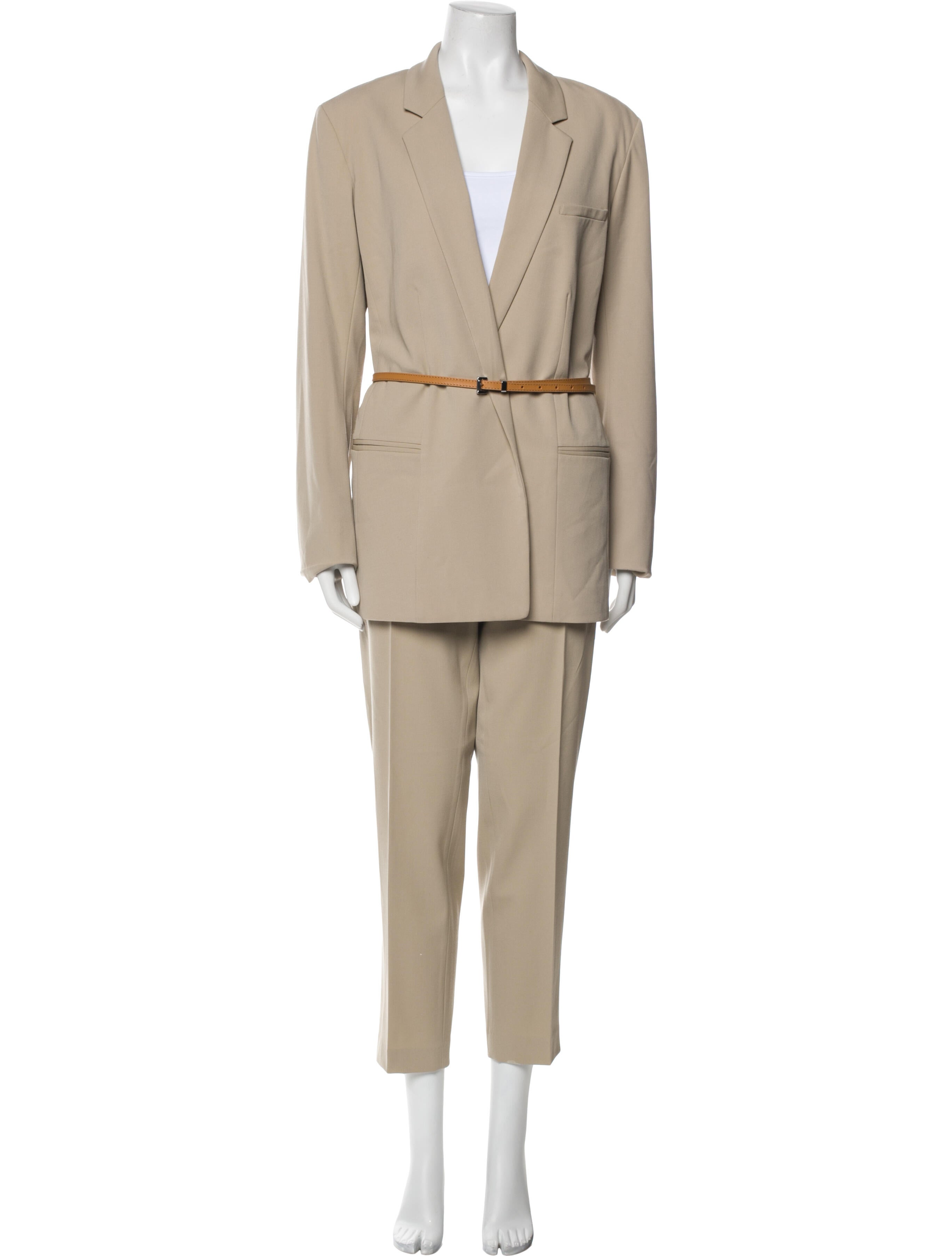 Michael Kors Collection Wool Pantsuit