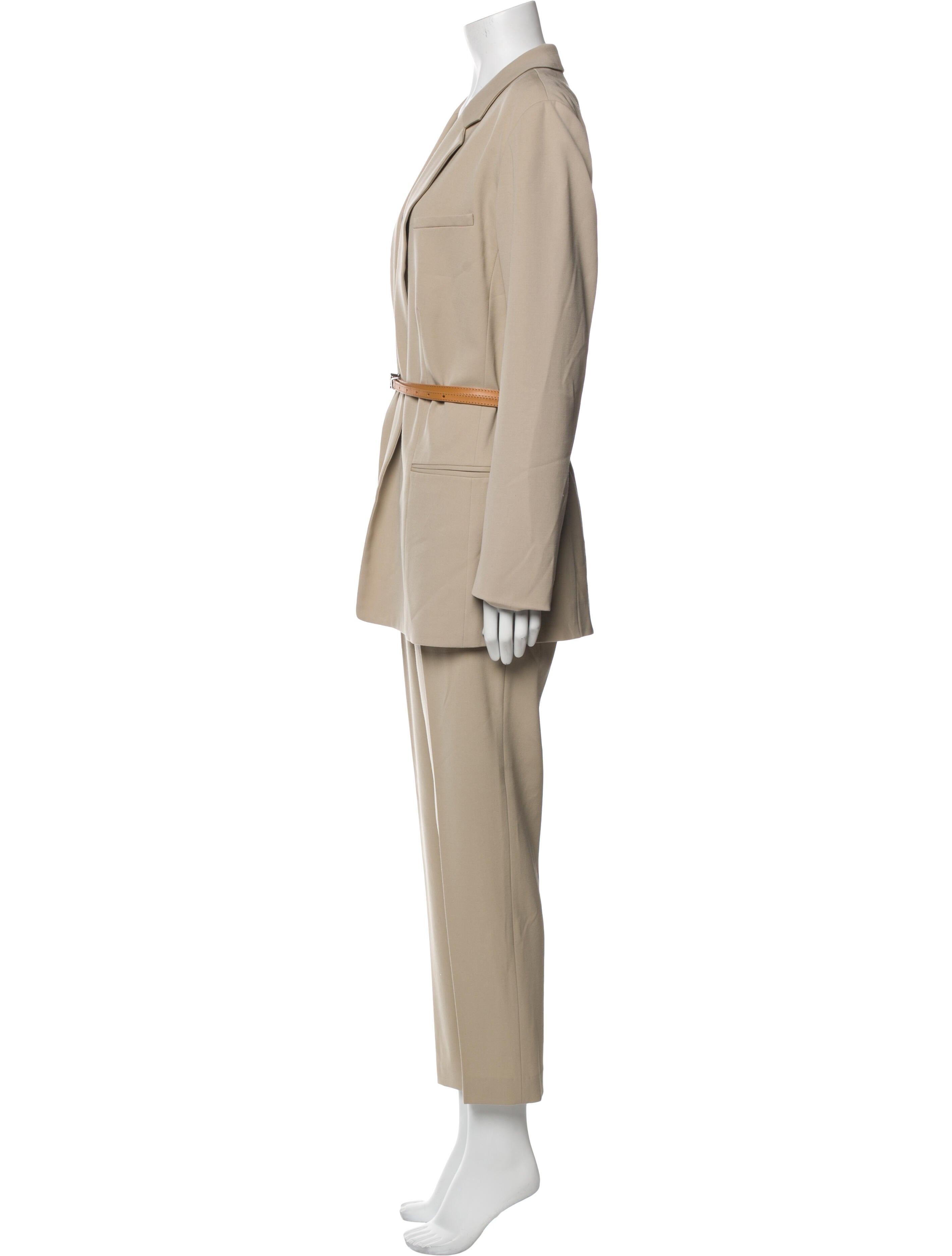 Michael Kors Collection Wool Pantsuit