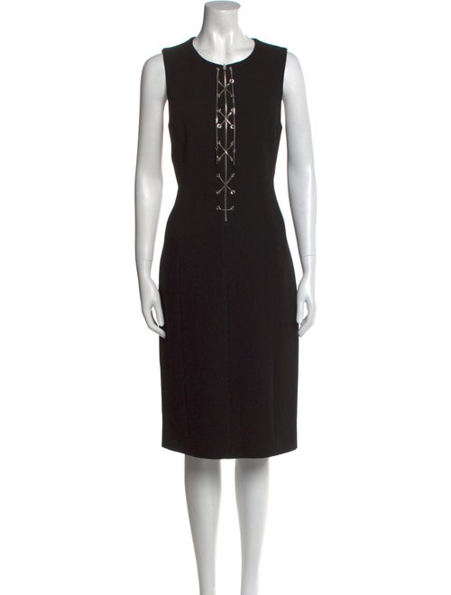 Michael Kors Collection Virgin Wool Knee-Length Dress