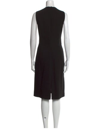 Michael Kors Collection Virgin Wool Knee-Length Dress