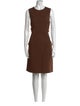 Michael Kors Collection Crew Neck Knee-Length Dress