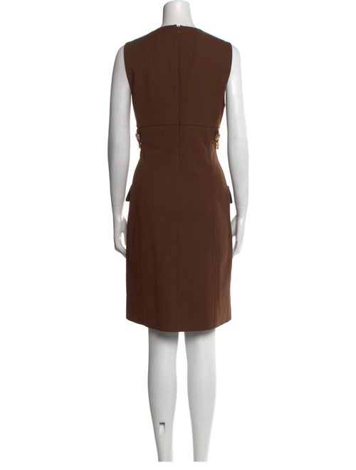 Michael Kors Collection Crew Neck Knee-Length Dress