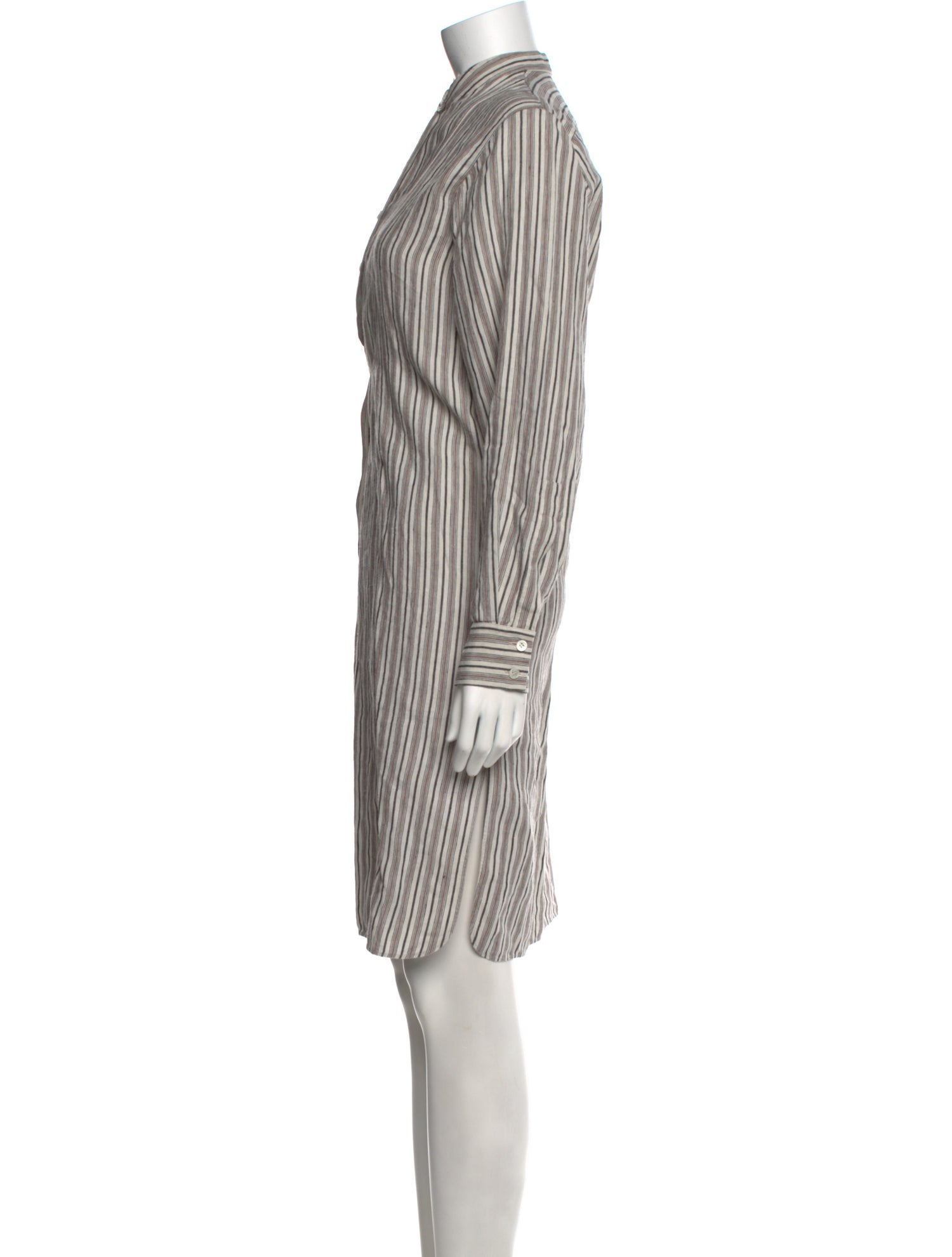 Michael Kors Collection Striped Knee-Length Dress