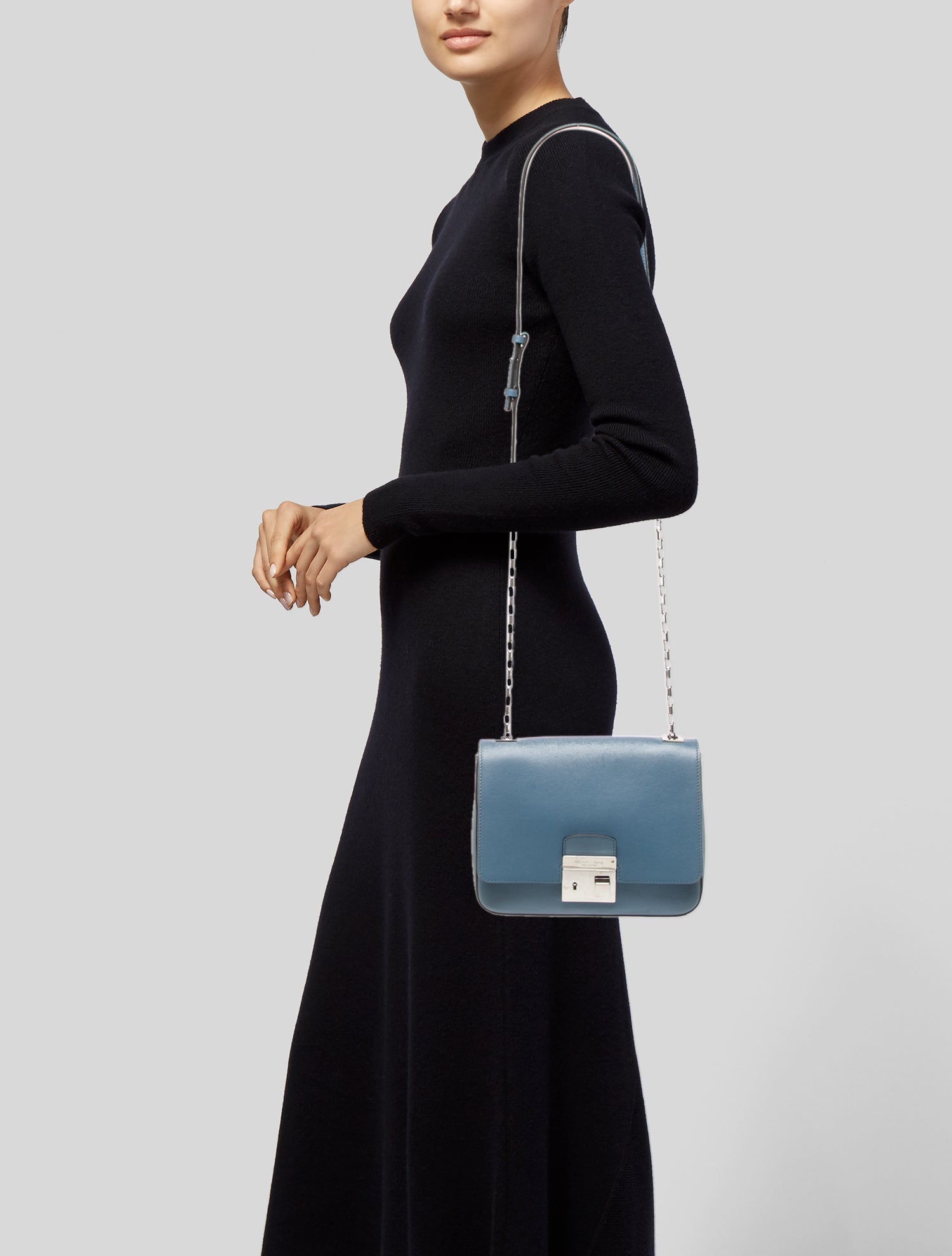 Michael Kors Collection Leather Crossbody Bag