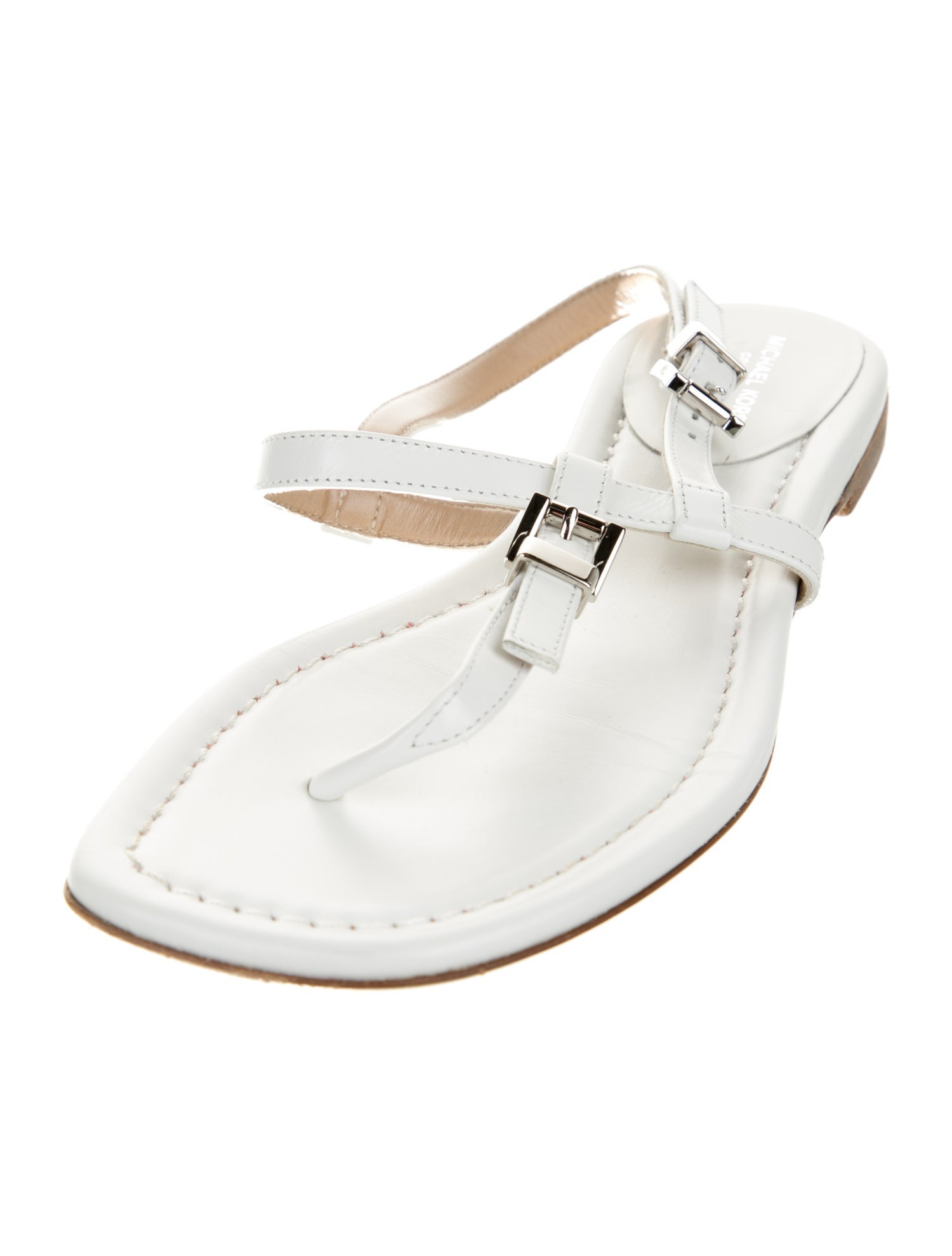 Michael Kors Collection Leather Sandals